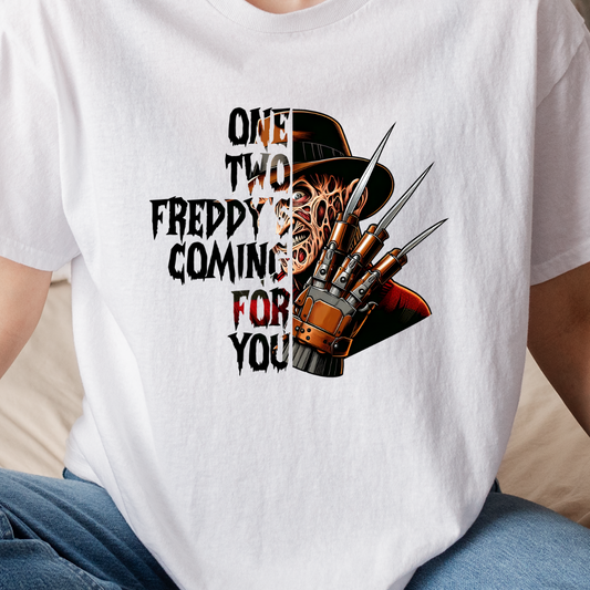 One Two Freddy's Coming For You - Tee