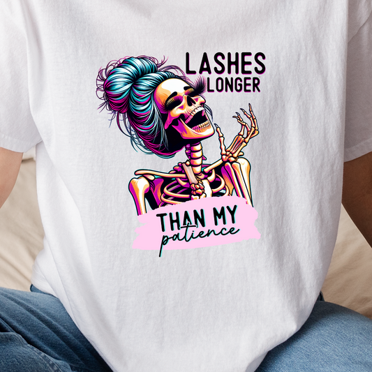 Lashes Longer Than My Patience - Tee