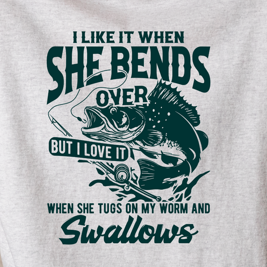 I Like It When She Bends Over... - Hoodie