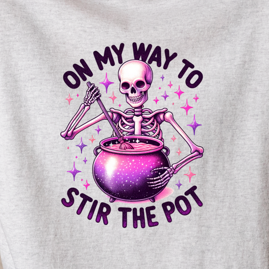 On My Way To Stir The Pot - Tee